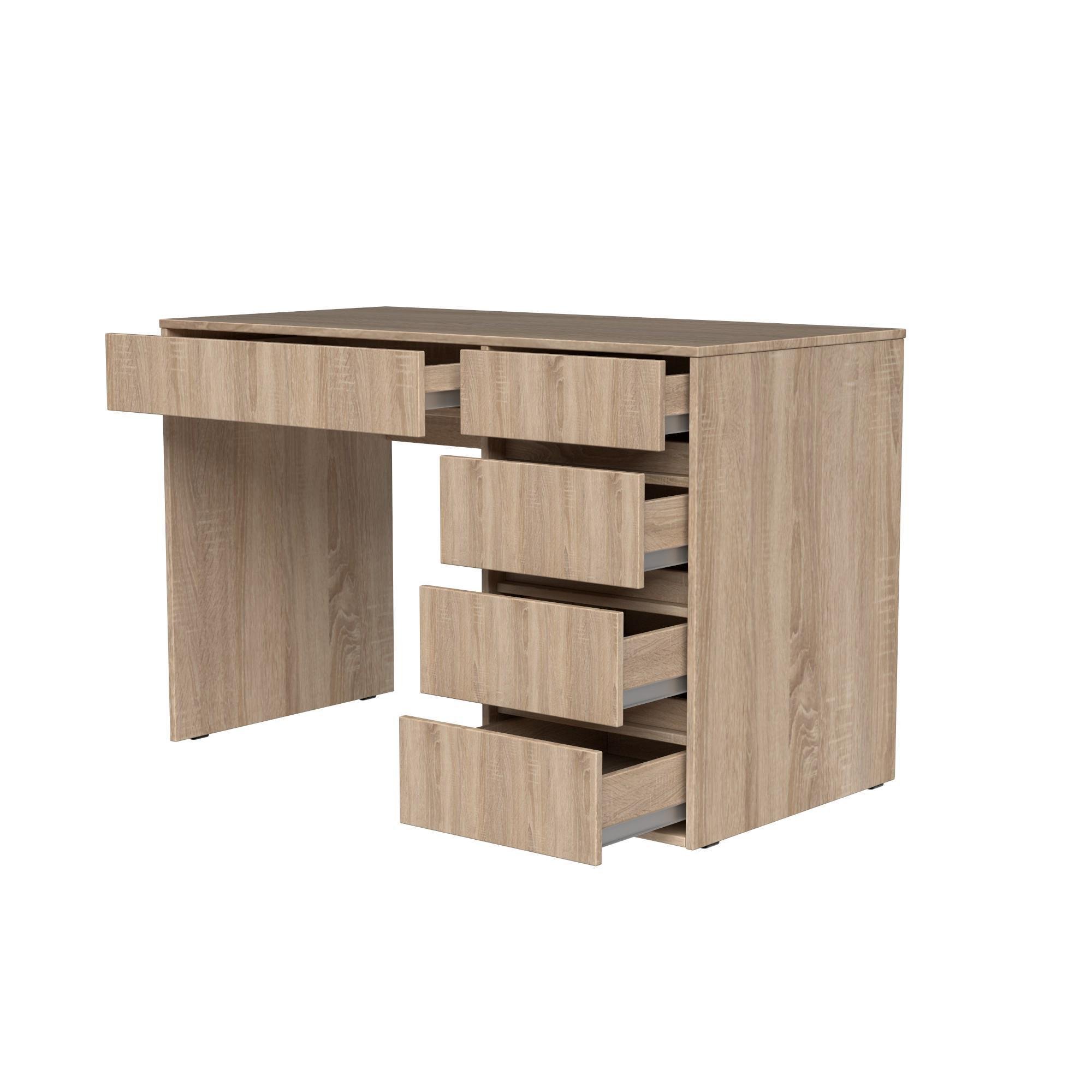 Стіл письмовий СП7 5Я SENAM 780х1100х600 мм ДСП Дуб Сонома - фото 4