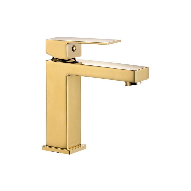 Змішувач для раковини VBI LORENO низький Gold (2810366243)