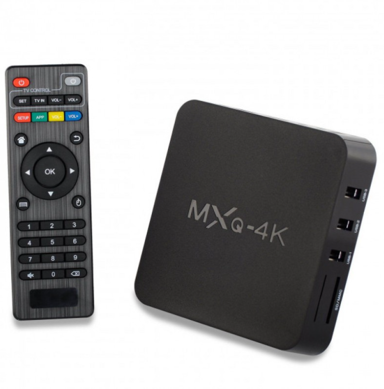 Приставка смарт Moltis Android TV BOX MXQ 4k 1GB/8GB (583)