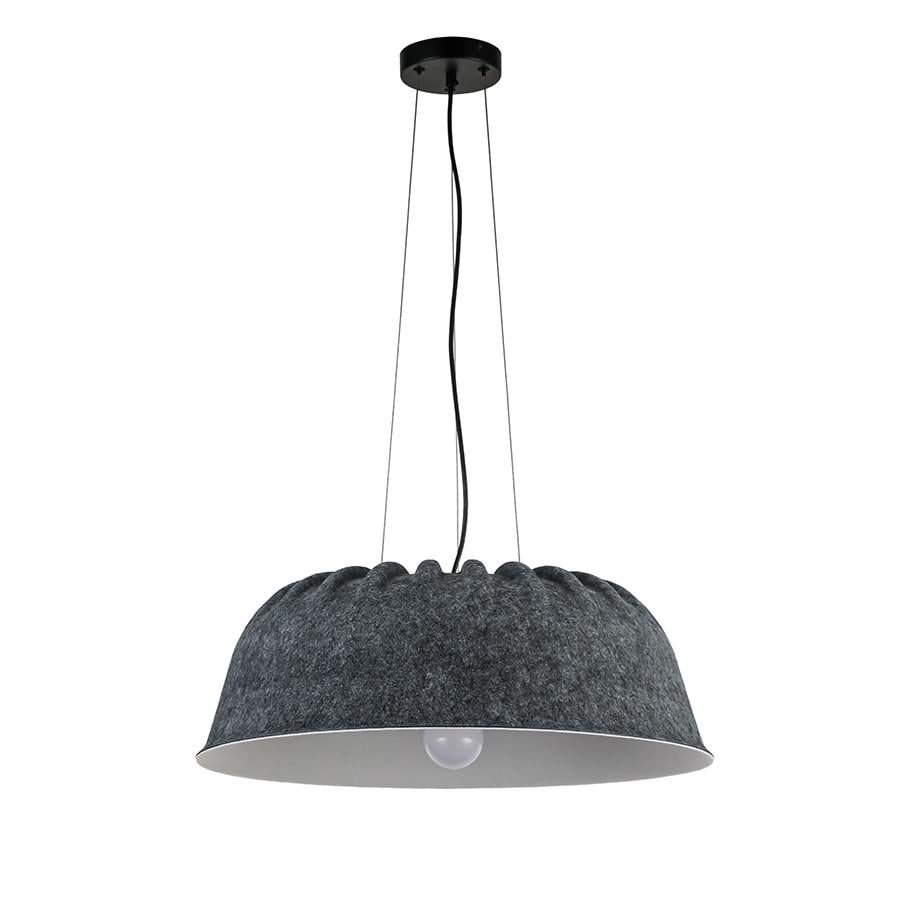 Світильник підвісний Levistella 8051988-1 550 C06 з фетровим плафоном Чорний (2690342172)