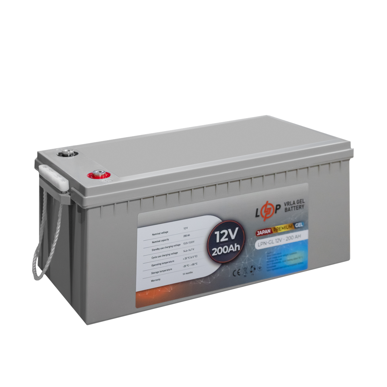 Аккумулятор гелевый LPN-GL 12V-200 Ah - фото 4 Аккумулятор гелевый LPN-GL 12V-200 Ah - фото 4