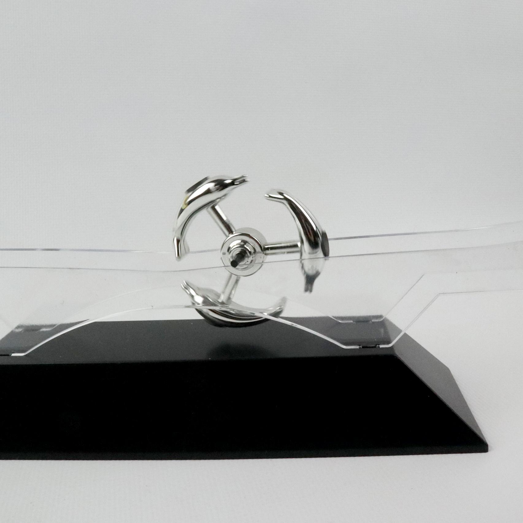 Маятник настольный дельфины вращающийся (4123664) - фото 5 Маятник настольный дельфины вращающийся (4123664) - фото 5