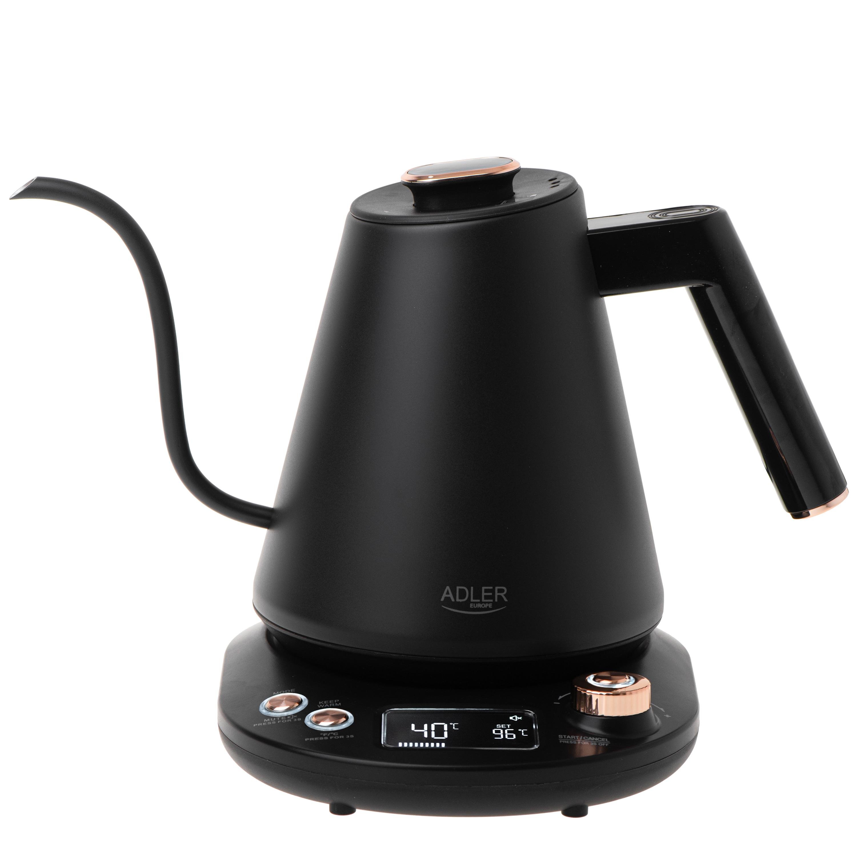 Чайник электрический Adler с регулятором LED 1,0 л (AD1349)