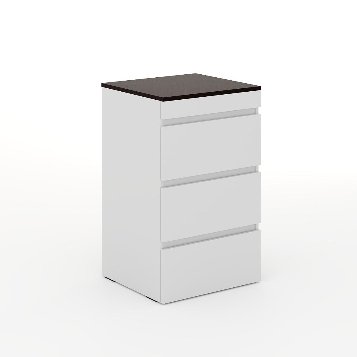 Стіл комод-трансформер Molli 1400x450x756 мм Білий діамант/Дуб Венге (GATB01010500000) - фото 2 Стіл комод-трансформер Molli 1400x450x756 мм Білий діамант/Дуб Венге (GATB01010500000) - фото 2