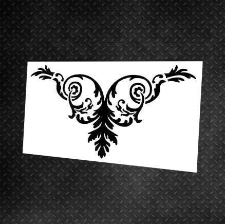 Трафарет многоразовый DFA Восточный узор 28 для штукатурки и краски (V00028)