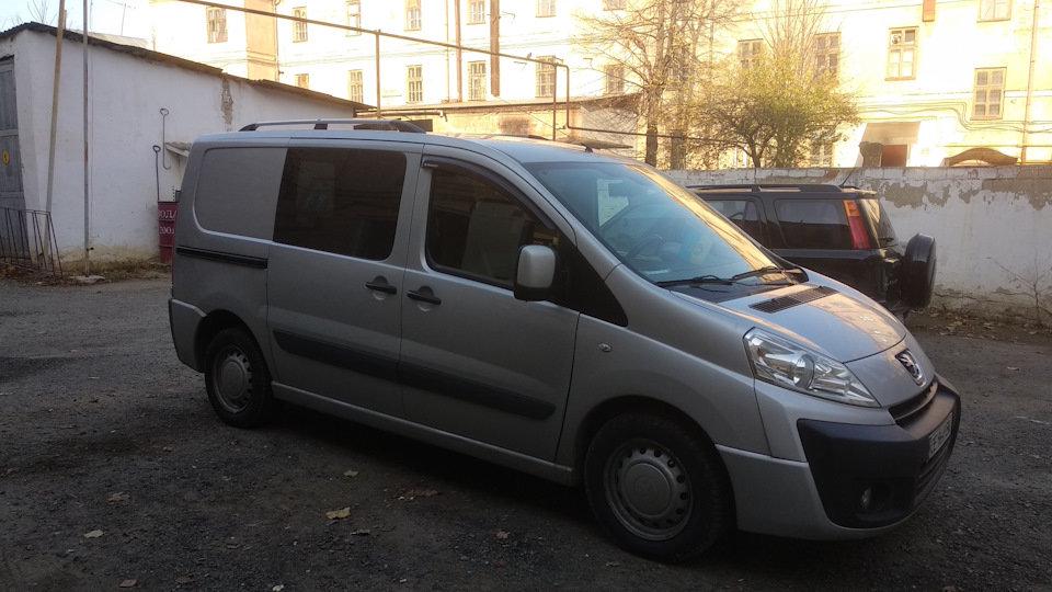 Рейлинги для Fiat Scudo 2007-2015 года Хром - фото 9