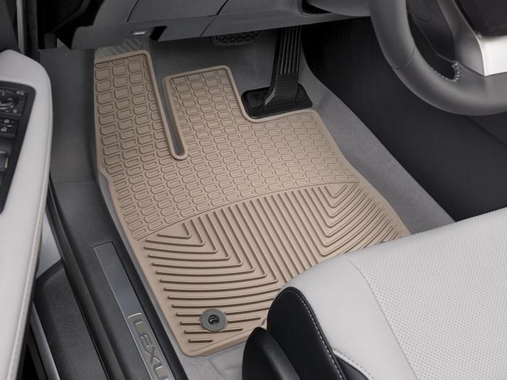 Коврики автомобильные передние резиновые WeatherTech W278 Lexus RX 2013-2015 Черный (1945551186)