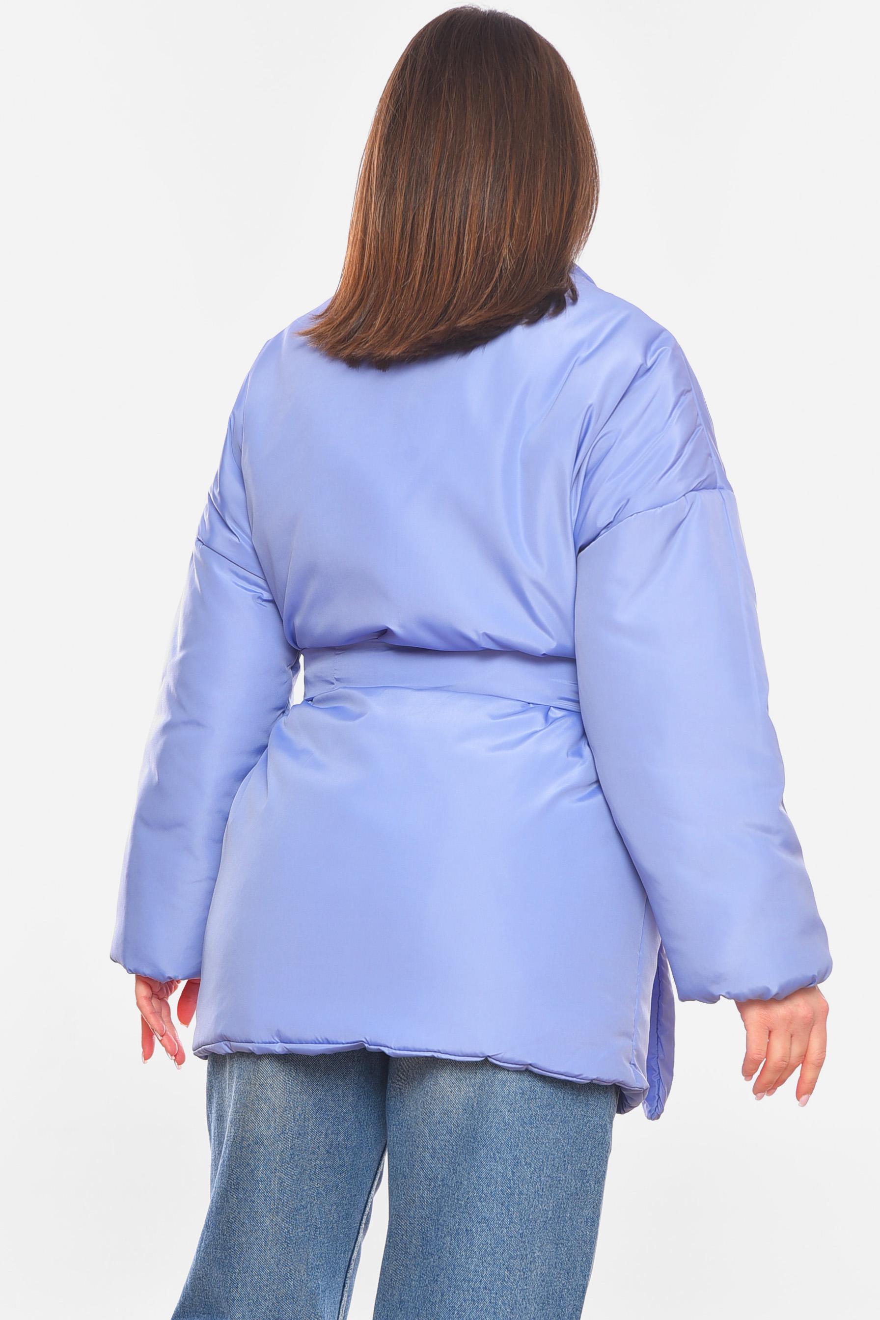 Куртка женская демисезонная р. 60/8XL Сиреневый (199583) - фото 3