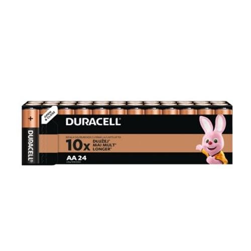 Батарейки лужні Duracell AA LR06 MN1500 24 шт. (11395450)