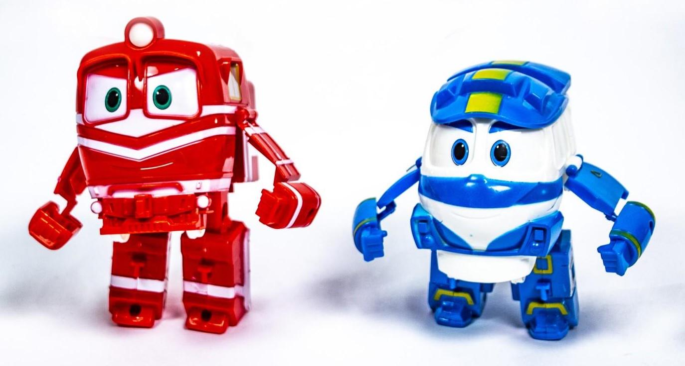 ᐉ Набор игровой Robot Trains 4 шт. Multicolor (BL1898) • Купить в