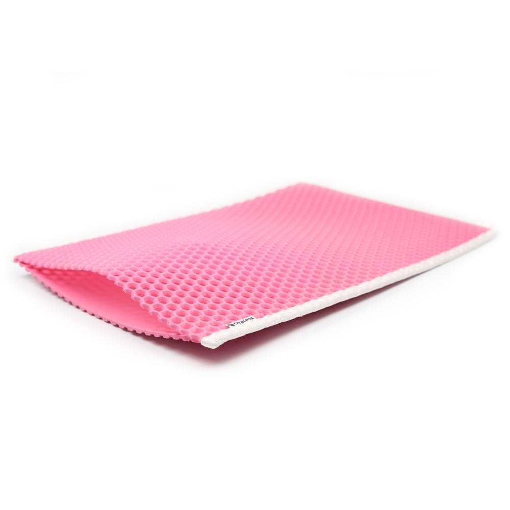 Коврик двухслойный Cat in Box для кошачьего лотка EVA 60x40 см Розовый - фото 1 Коврик двухслойный Cat in Box для кошачьего лотка EVA 60x40 см Розовый - фото 1