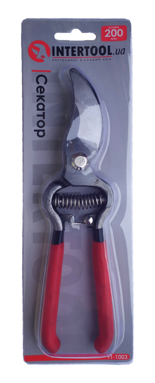 Секатор садовий 200 мм, "Intertool" (FT-1003)