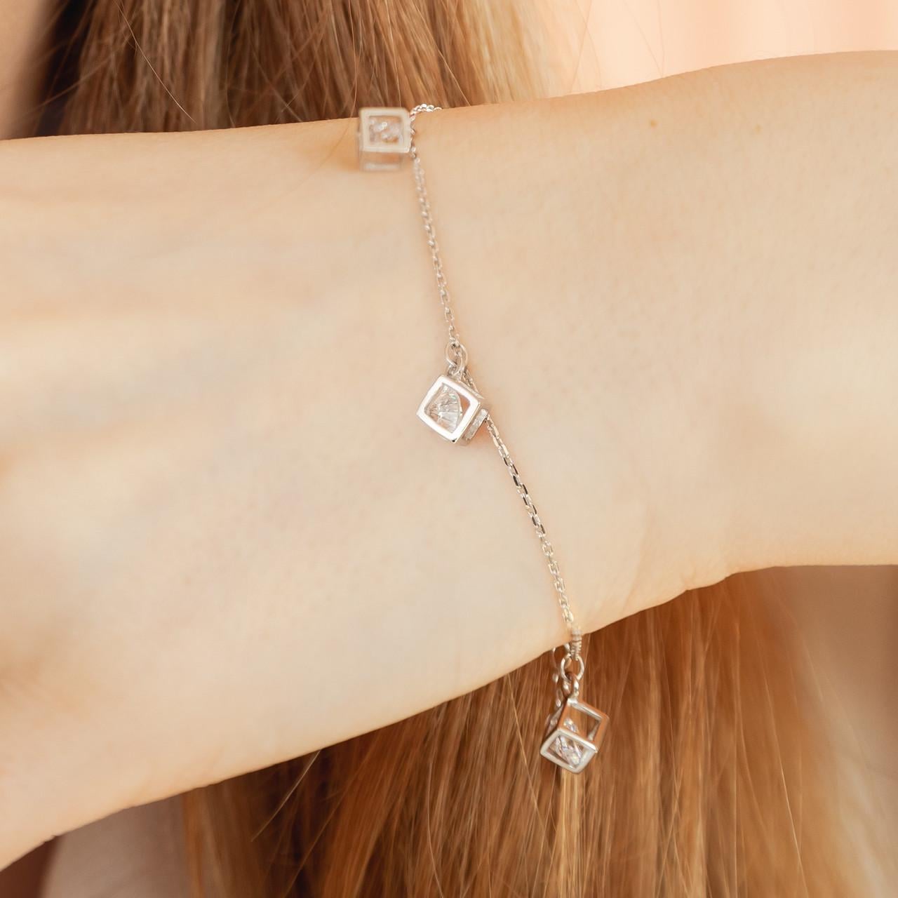 Браслет серебряный Кубы