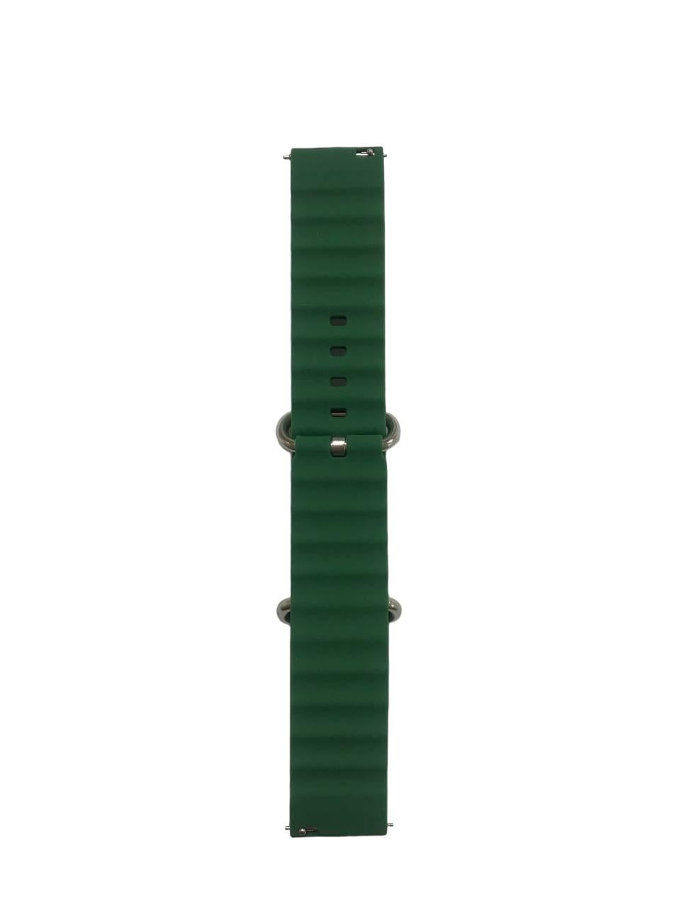 Ремешок для часов силиконовый Ocean Design Amazfit 20 мм Dark Green (000550592)