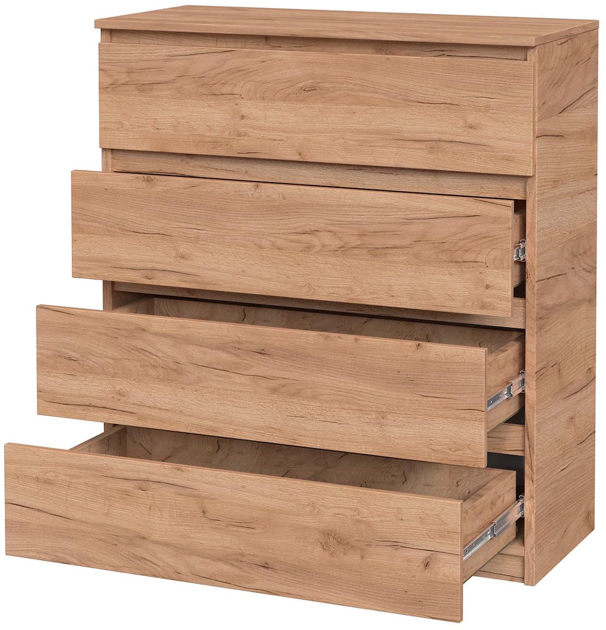 Комод для одежды Мастер Форм Брайт 900х376х950 мм Дуб крафт золотой (20187) - фото 3 Комод для одежды Мастер Форм Брайт 900х376х950 мм Дуб крафт золотой (20187) - фото 3