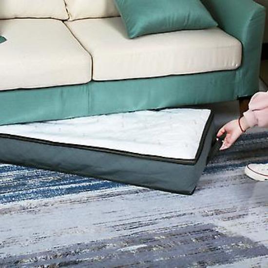 Органайзер для одеяла и вещей под кровать 103х45х15 см Grey (126291) - фото 4