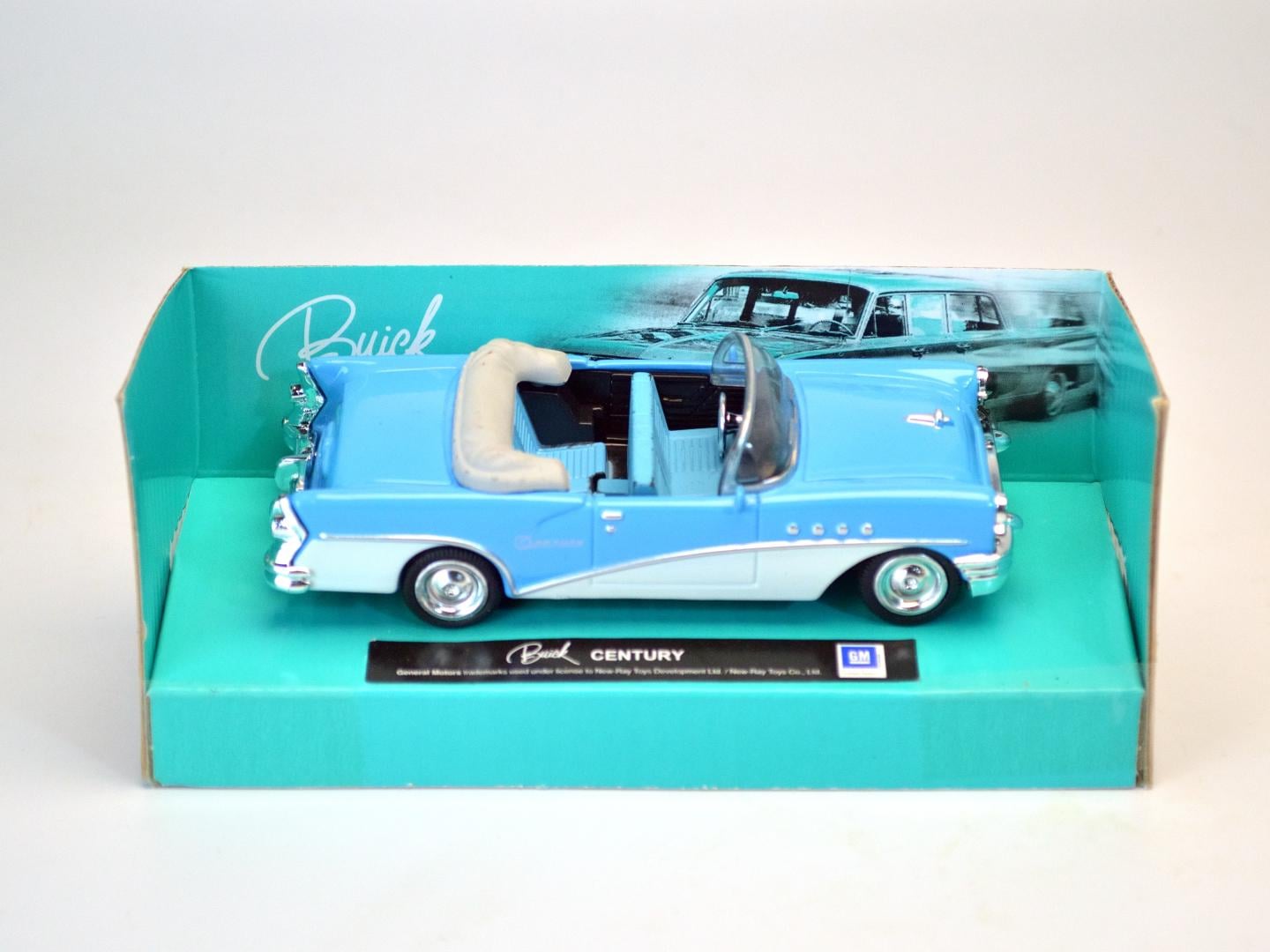 Модель автомобиля New-Ray Buick Century Convertible 1:43 Синий (133)