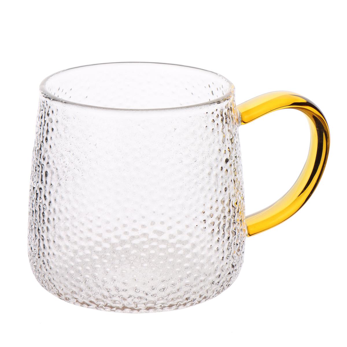 Чашка стеклянная Elisey Утренняя роса 310 мл (8919-009)