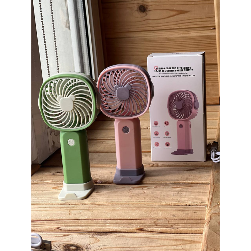 Вентилятор настольный ручной USB (2612550525) - фото 2 Вентилятор настольный ручной USB (2612550525) - фото 2