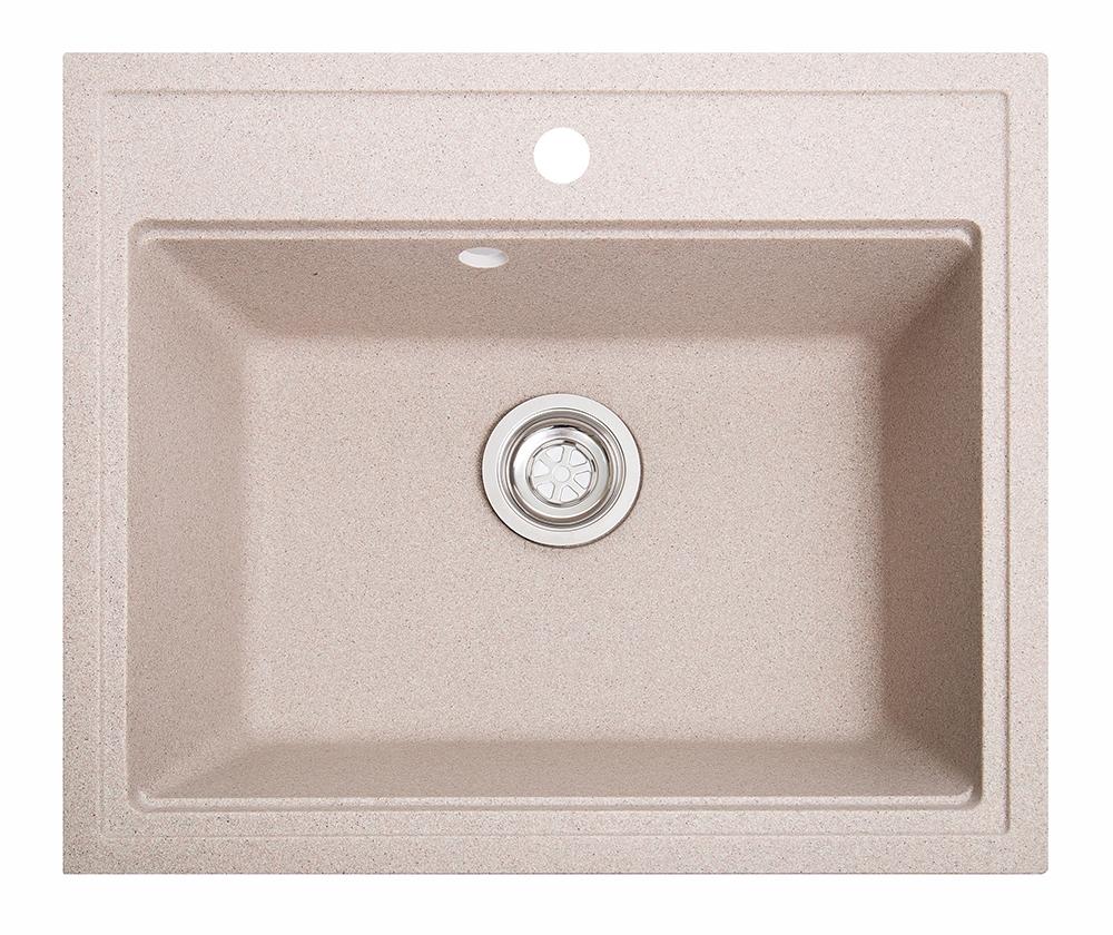 Кухонная мойка Galati Patrat Bezhvy гранит 60х52 см