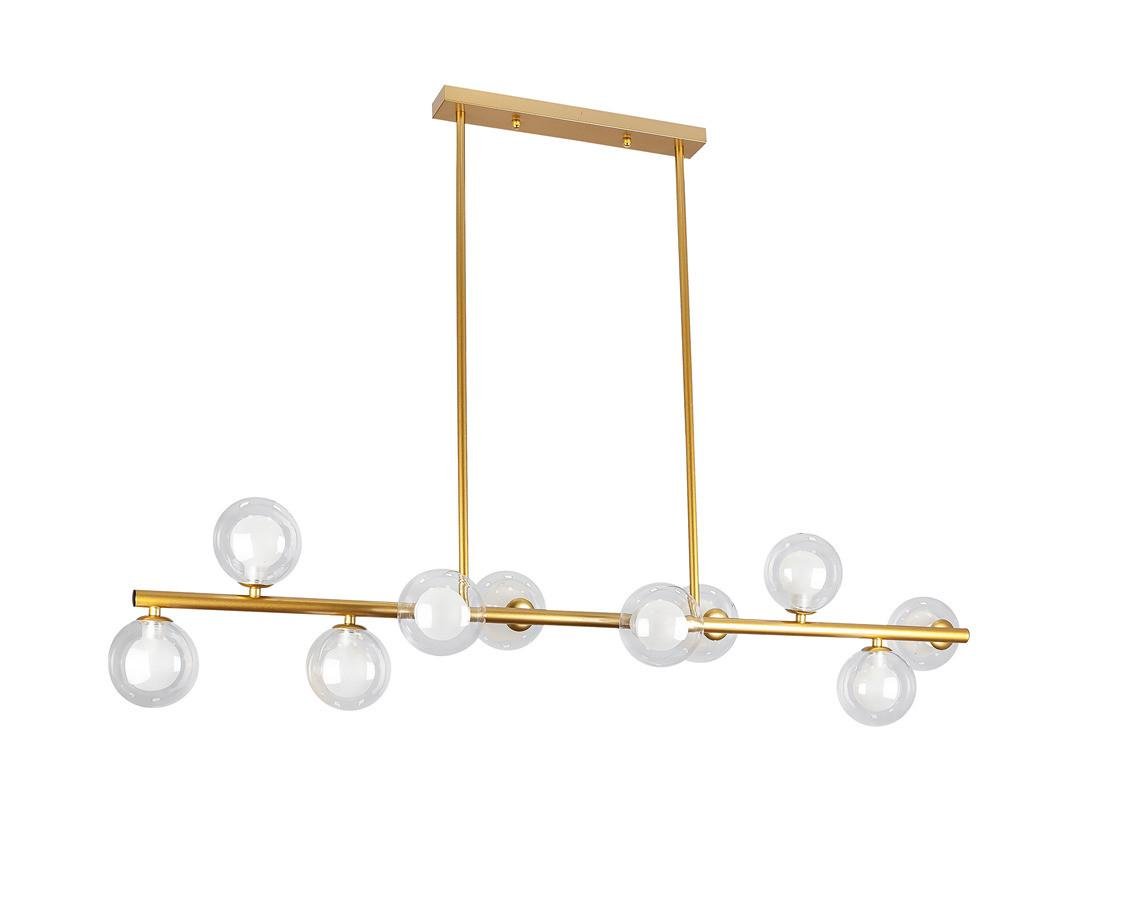 Люстра 761J2023-10/CLWH Bronze