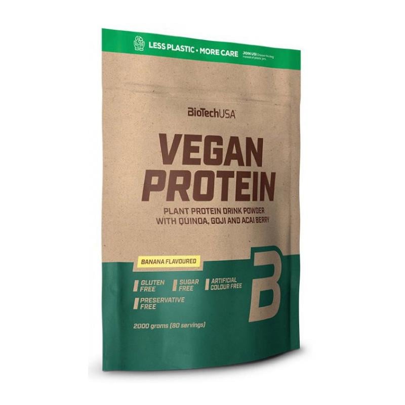Протеин веганский BioTech Vegan Protein 2 кг Ванильное Печенье