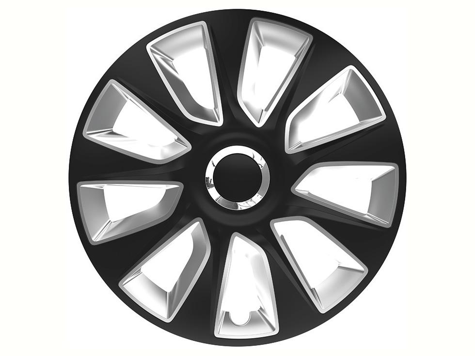 Колпаки R16 Stratos Черный/Серый (37161)