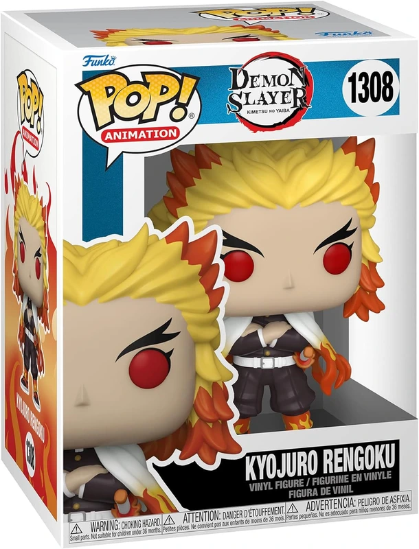 Ігрова фігуркаРенгоку Funko Pop Demon Slayer 1308 Kyojuro Rengoku (18727)