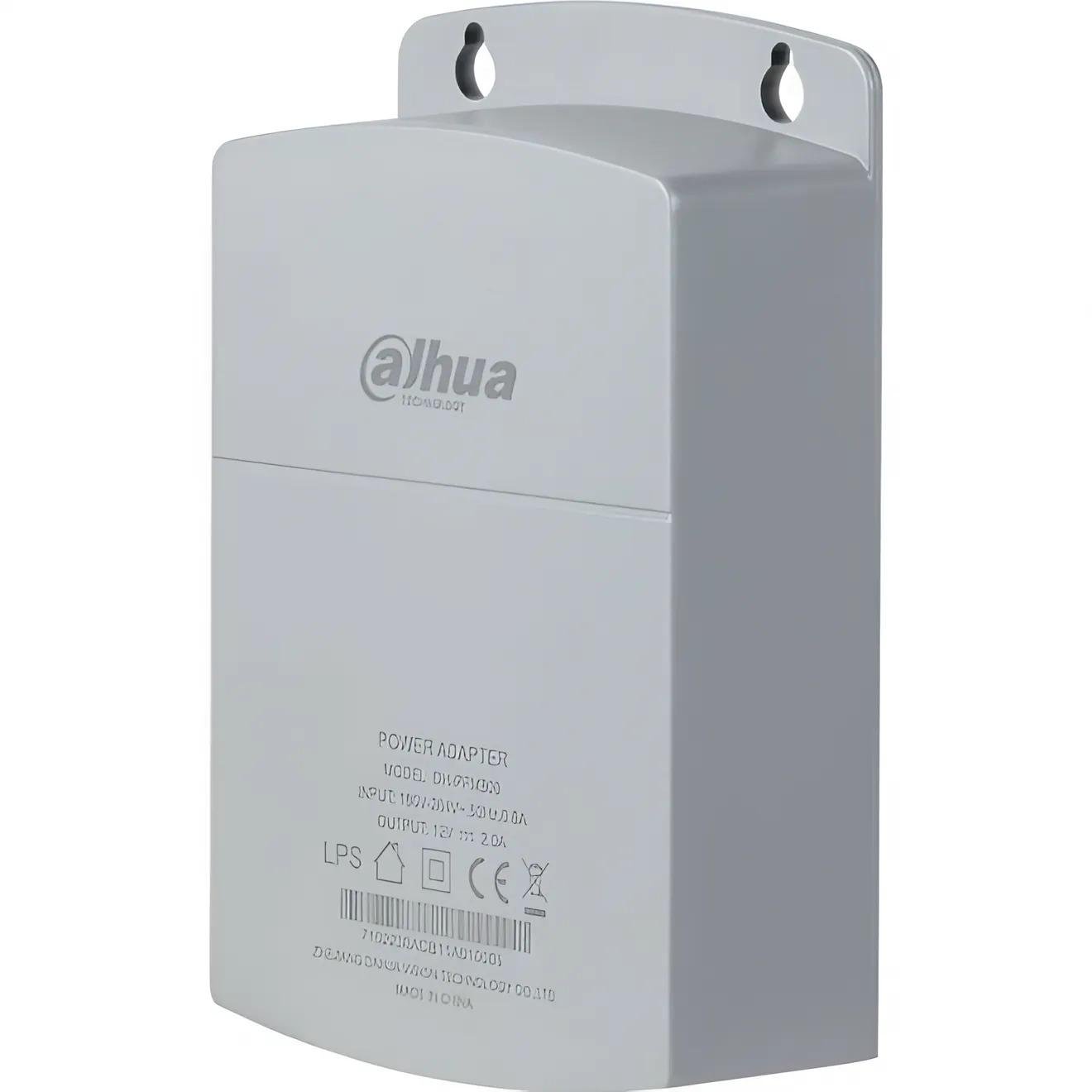 Адаптер питания Dahua PFM300 водонепроницаемый 12V 2A Серый (26450220)