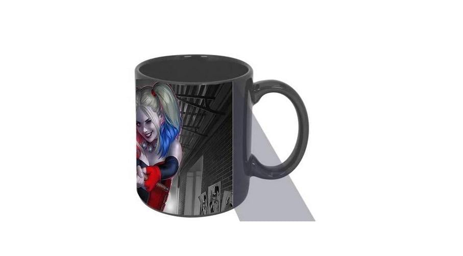 Чашка Харли Квинн DC Черный (zc0005)