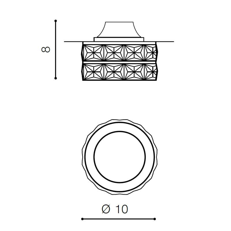 Точечный светильник Azzardo Ester 2 AZ1451 (DM1000-2-CH) - фото 2