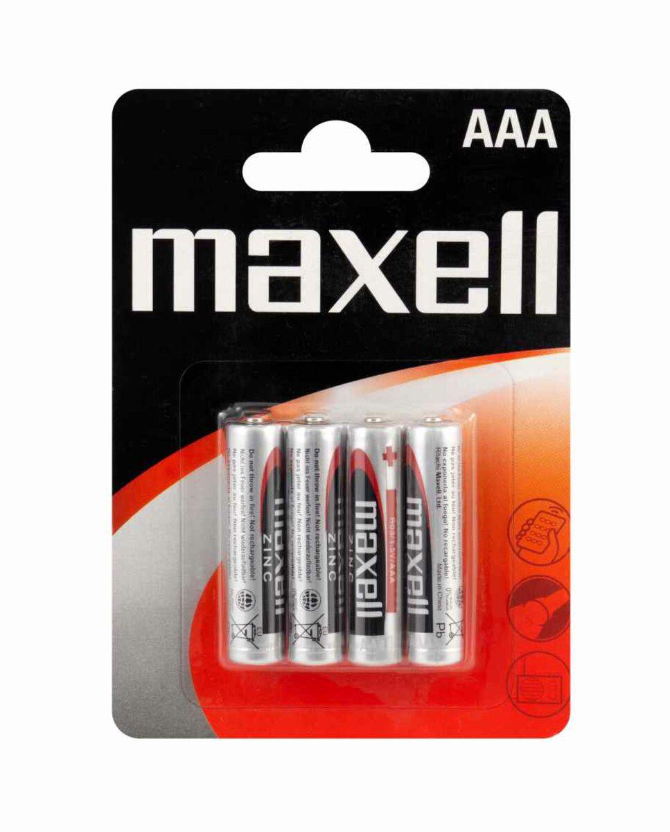 Батарейка Maxell R03 4PK BLIST 4 шт. (M-774407.04.CN) Батарейка Maxell R03 4PK BLIST 4 шт. (M-774407.04.CN)