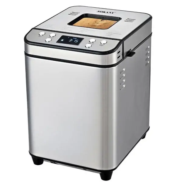 Хлібопічка Sokany SK-08146 автоматична на 1 буханець 700 Вт (SK-08146) Хлібопічка Sokany SK-08146 автоматична на 1 буханець 700 Вт (SK-08146)