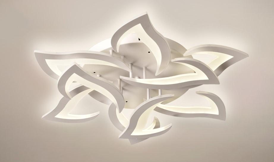 Люстра світлодіодна акрилова Valeso V L6070-9 WT Білий