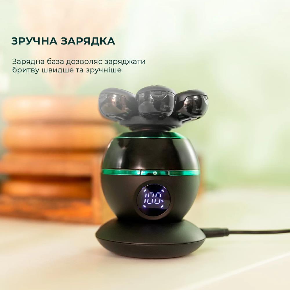 Электробритва CECOTEC Shamers Bamba PrecisionCare Skull Shaver Black - фото 6 Электробритва CECOTEC Shamers Bamba PrecisionCare Skull Shaver Black - фото 6