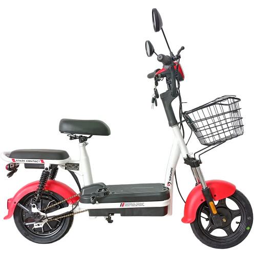 Велосипед с электродвигателем Spark Compact 14" 48V/400W/12 Ah Красный (000227022)