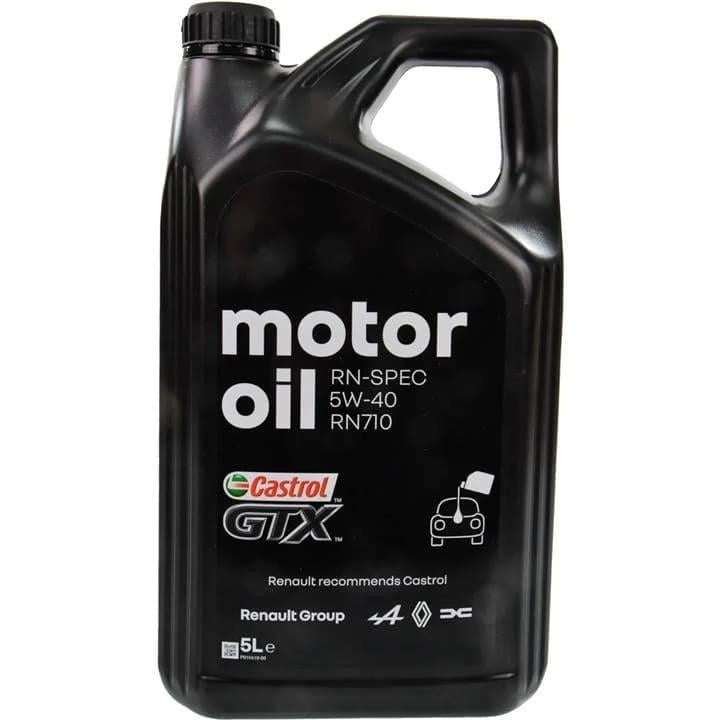 Моторное масло RENAULT Castrol GTX7711943691 5W-40/RN 0710 5 л (7711658111)