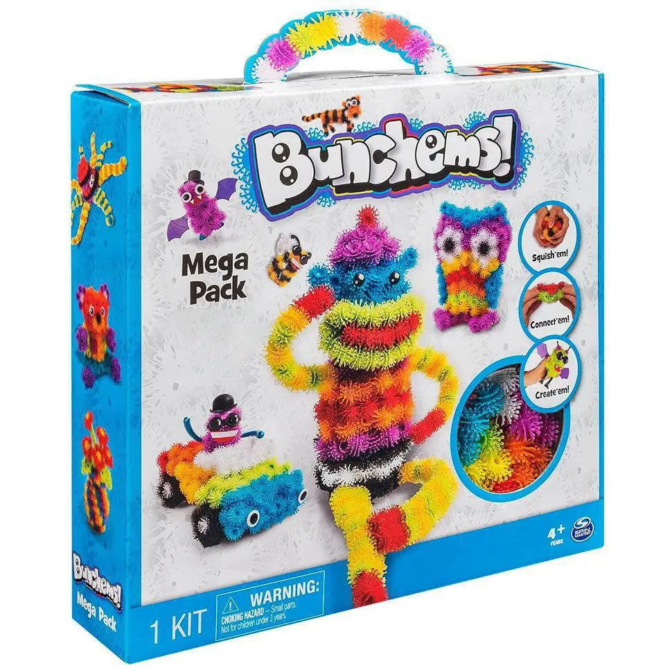 Конструктор-липучка Bunchems Банчемс 2077 500 деталей (MTT-199256)