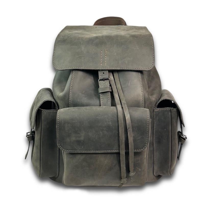 Рюкзак кожаный Gorillas Accessories 10212 унисекс Коричневый (FR8)