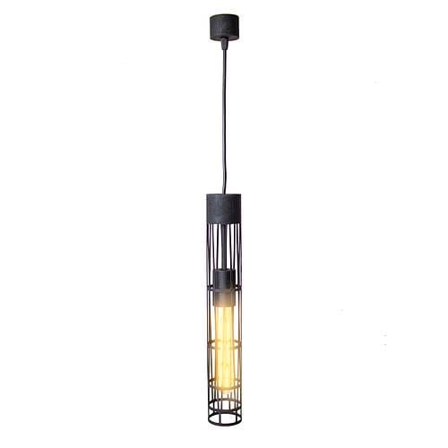 Подвесной светильник MSK Electric Flow MR-6040 в стиле лофт E27 40 Вт IP 20 Черный муар (1930997871)