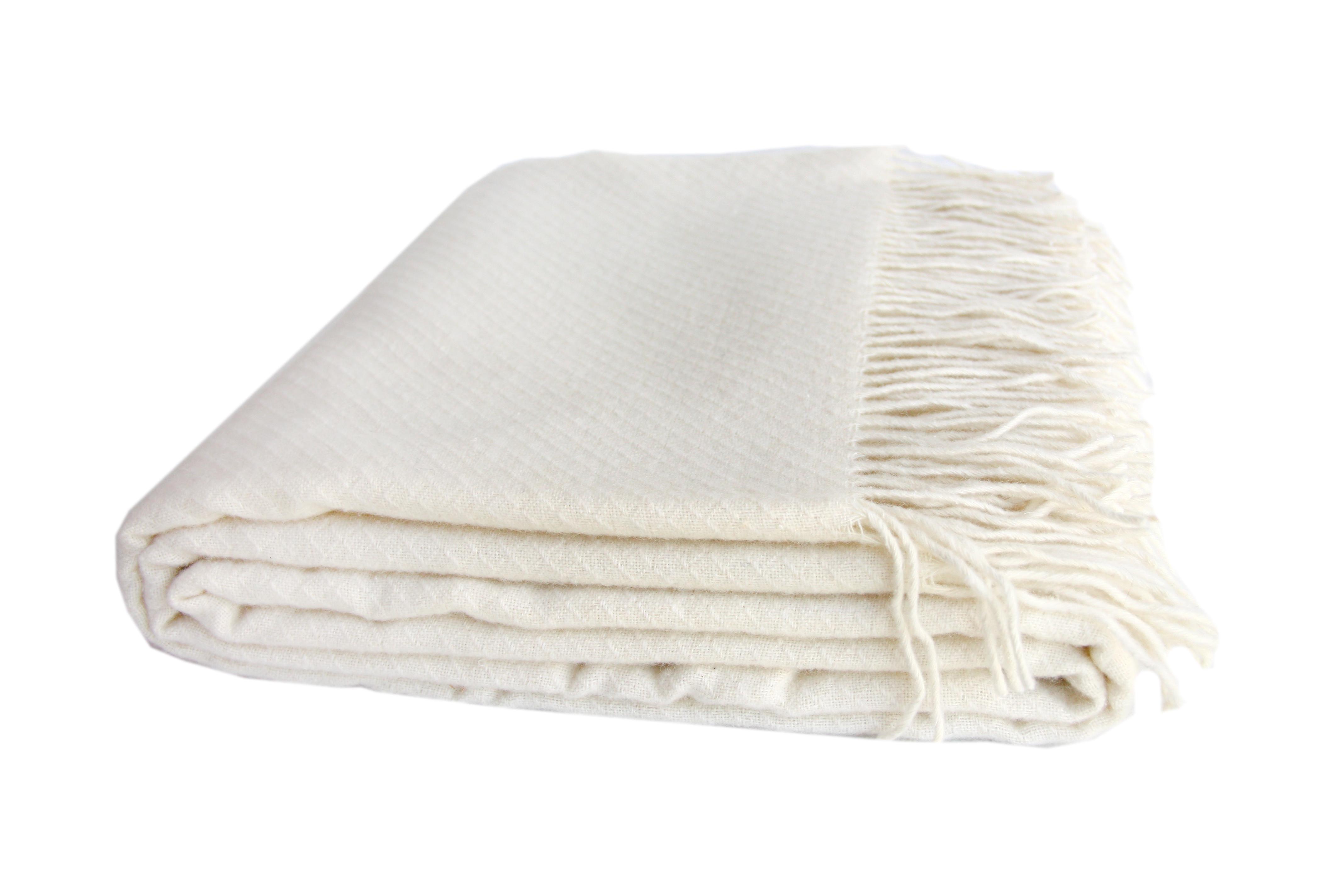 Плед Vladi TOSCANA JASMINE 140х200 см Молочный