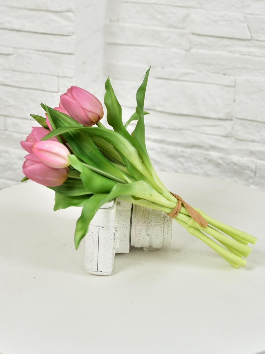 Тюльпан букет Indigo Premium 7 голов 30 см Сиреневый (73229-5) - фото 4 Тюльпан букет Indigo Premium 7 голов 30 см Сиреневый (73229-5) - фото 4