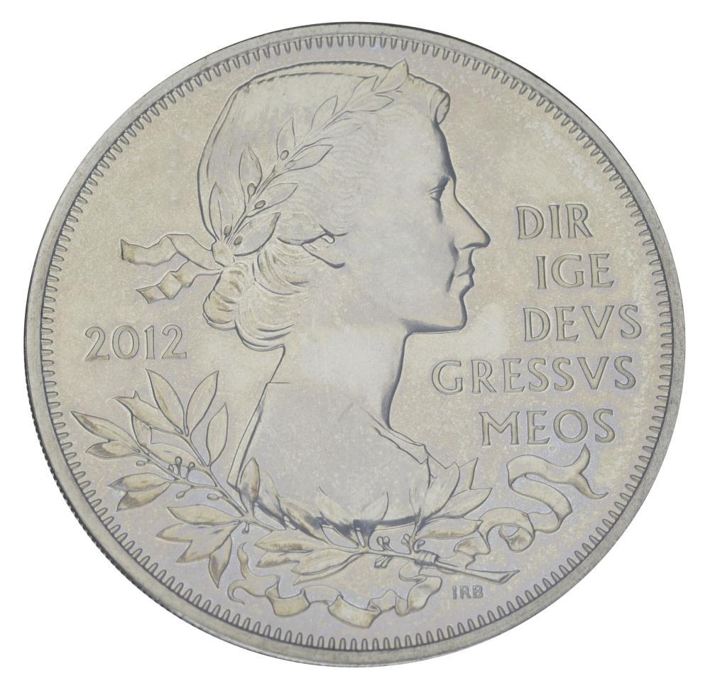 Коллекционная монета Великобритания 5 фунтов 2012 UNC Бриллиантовый юбилей (М21821)