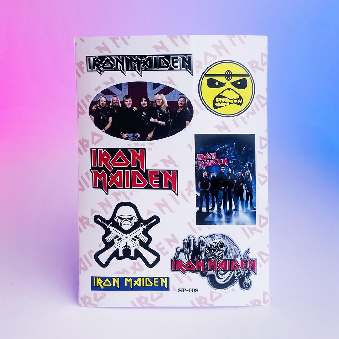 Стикерпак Iron Maiden (SP-008)