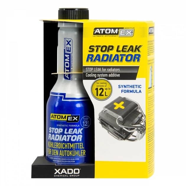 Стоп-теча для радіатора XADO ATOMEX Stop Leak Radiator (29105582) Стоп-теча для радіатора XADO ATOMEX Stop Leak Radiator (29105582)