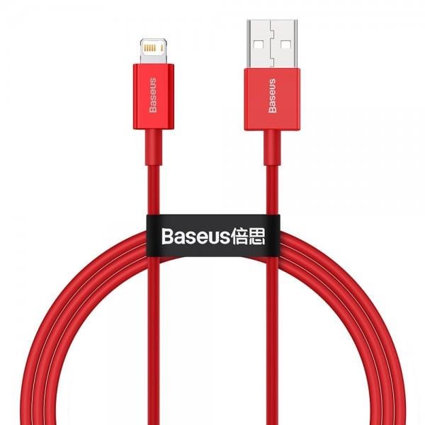 Кабель Baseus Superior Lightning 1 м Червоний (CALYS-A09)