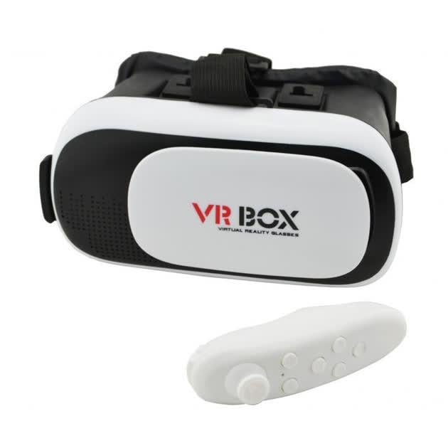 Очки виртуальной реальности с пультом VR BOX G2 для смартфонов 4-6" (28364944)