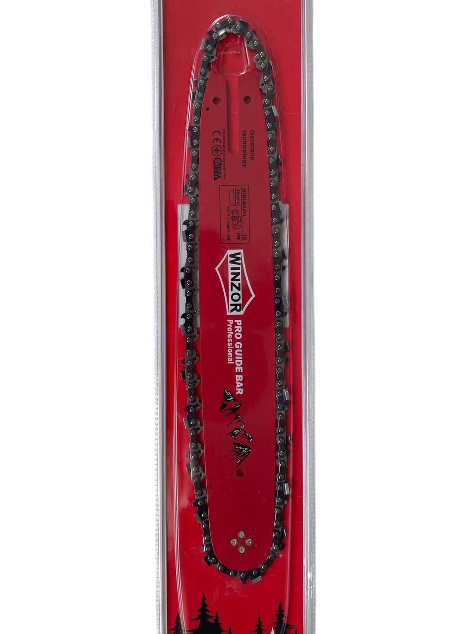 Шина Winzor/ланцюг 35 см 3/8" 1,3 мм для бензопили ST MS-180 230 250 (30433155)