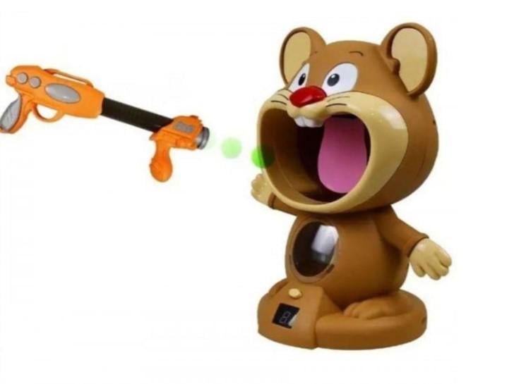 Тир Мышонок Joy Acousto-Optic Hamster детский интерактивный 1970A - фото 4 Тир Мышонок Joy Acousto-Optic Hamster детский интерактивный 1970A - фото 4