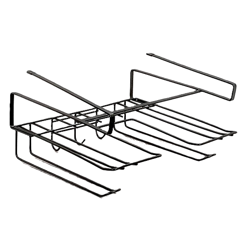 Полиця Stenson TD01320/M50223 28,5х25,5х16 см Black (20359220)